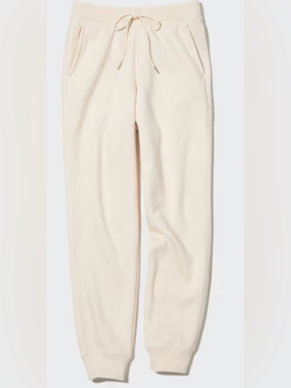 Uniqlo Off-White Sweatpants, Medium